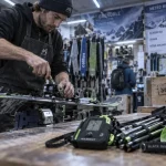 Location ski randonnée grenoble : DVA, sonde et pelle à avalanche en magasin