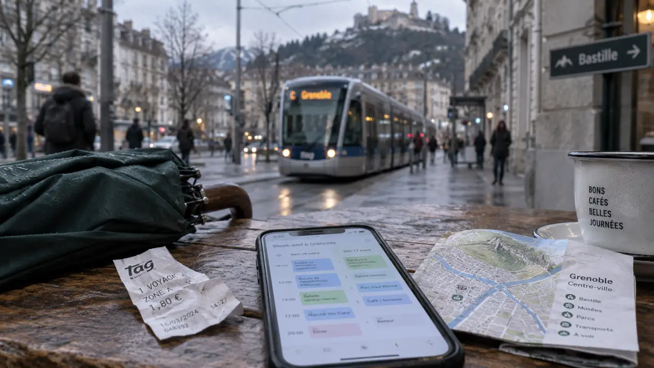 Sortir grenoble ce week end : planning tram et itinéraire