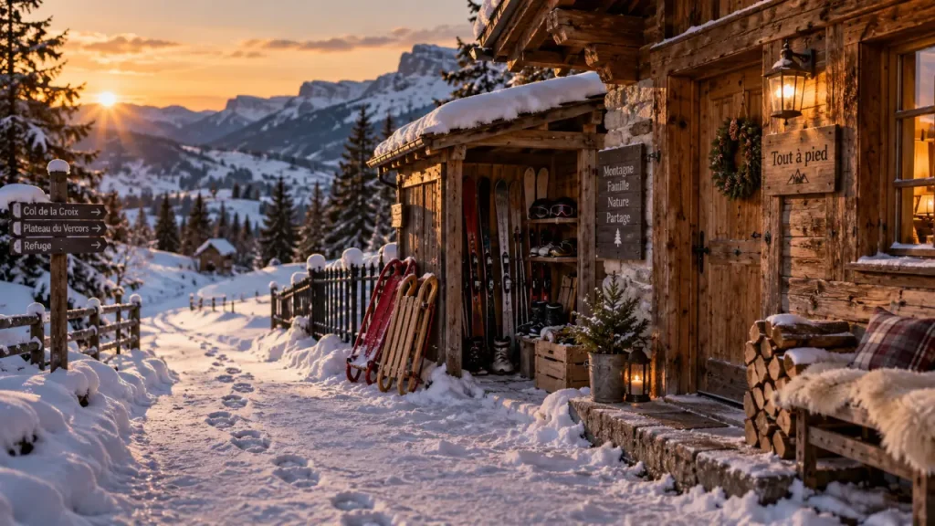 Vacances en famille dans le Vercors : un séjour tout à pied pour limiter les trajets